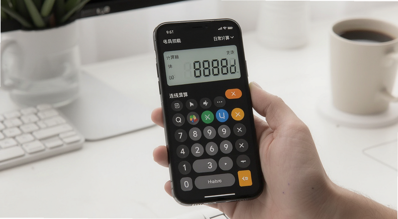 日常智能计算器手机版连续运算操作演示图