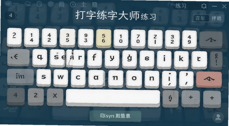 打字练字大师指法练习界面预览图
