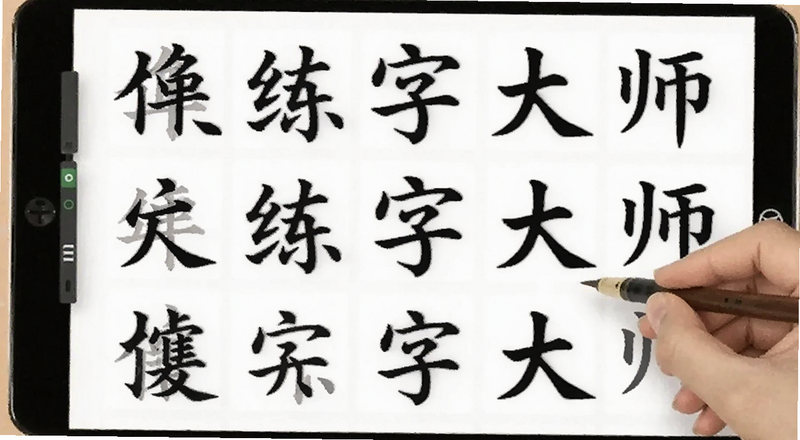 打字练字大师楷书字帖描红预览图