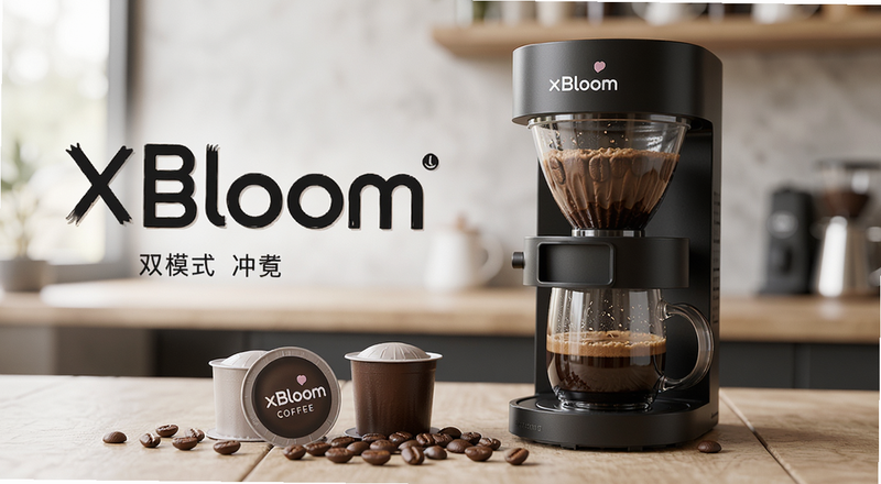 xBloom咖啡胶囊与咖啡豆双模式冲煮预览图