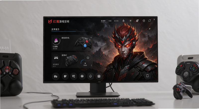 红魔游戏空间主界面功能预览图