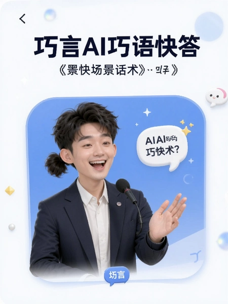 巧言AI巧语快答场景话术界面
