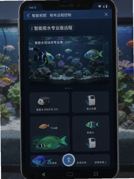 智能水族专业版远程控制界面