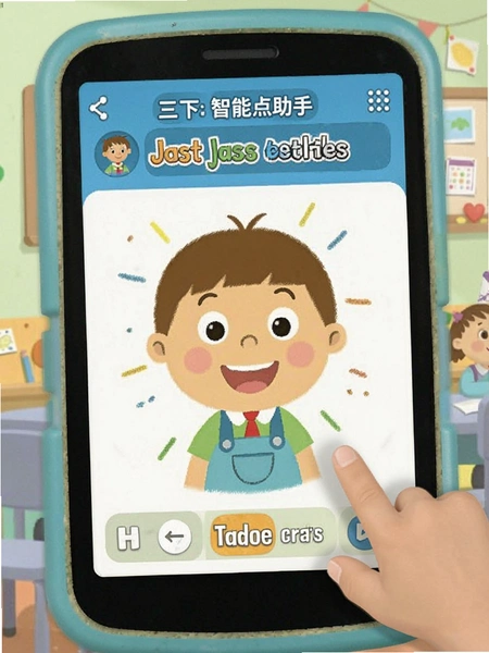 英语三下智能点读助手点读界面截图