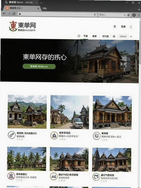 柬单网 首页界面截图