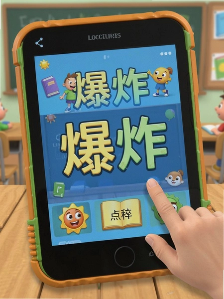单词爆炸 课本点读界面