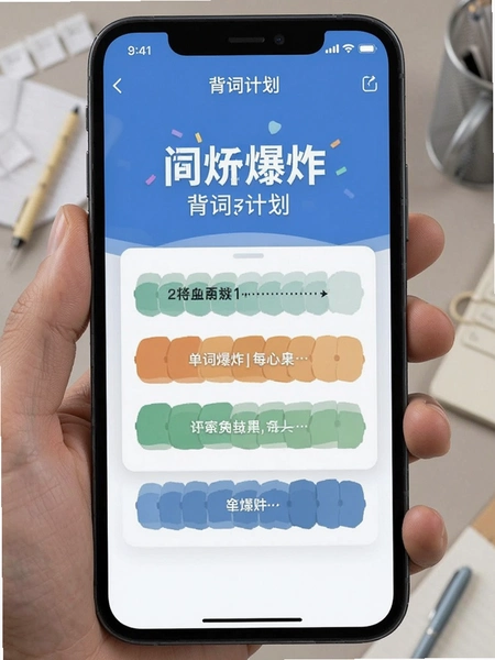 单词爆炸 背词计划设置页面