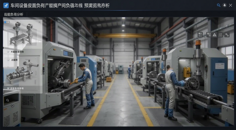 车间设备产能负荷分析预览图