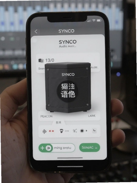 SYNCO Audio语音包切换界面