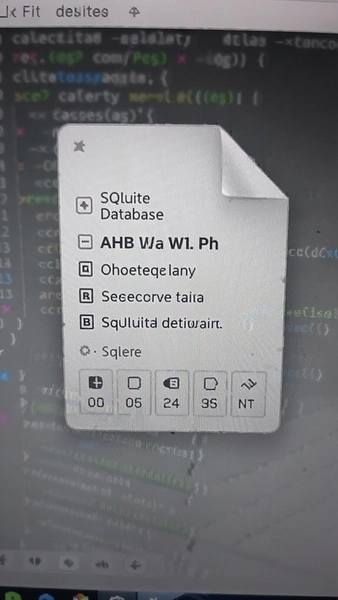 SQLlite数据库文件打开失败提示