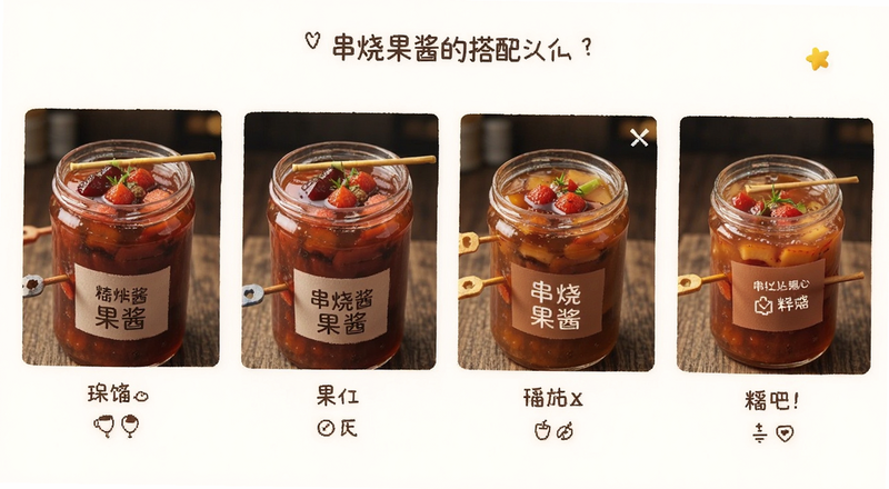 串烧果酱果酱搭配选择界面预览图