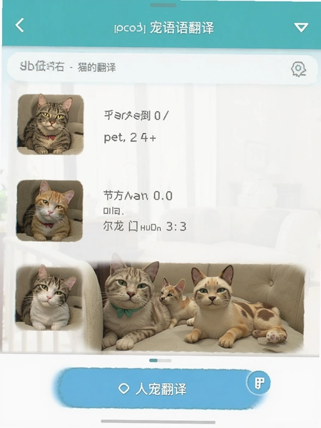 猫语翻译pet 人宠翻译界面截图