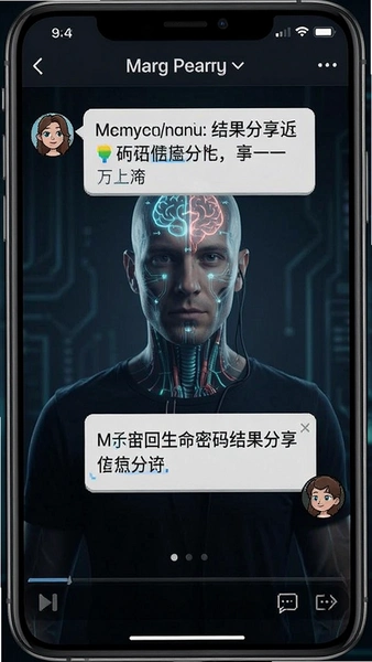 数字生命密码结果分享给角色对话截图