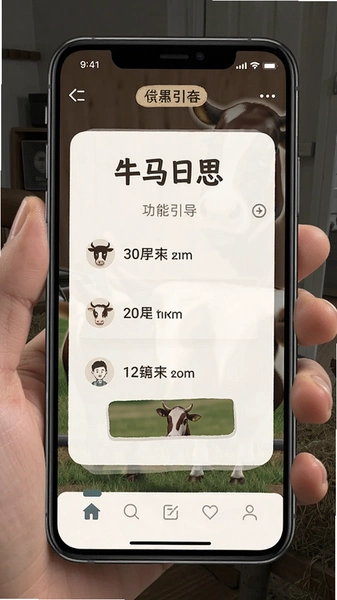 牛马日志主界面功能引导页