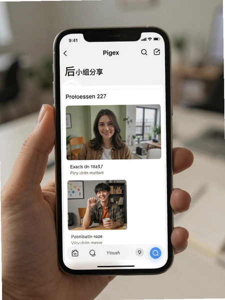 后小组分享页面手机预览图