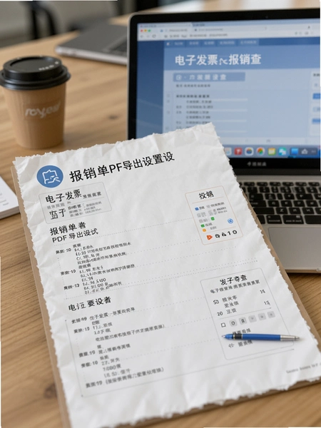 电子发票报销查 报销单PDF导出设置