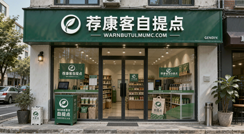 荐康客自提点门店外观
