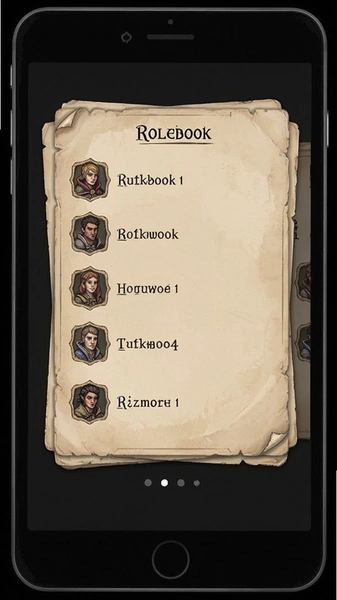 Rolebook��ɫ�б���Ƭչʾ����