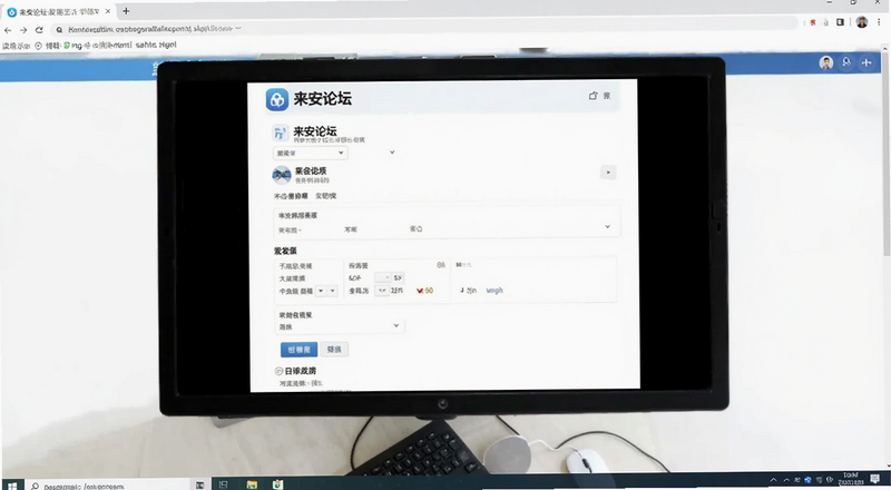 来安论坛发帖编辑页面填写示例|来安论坛发帖页面预览图