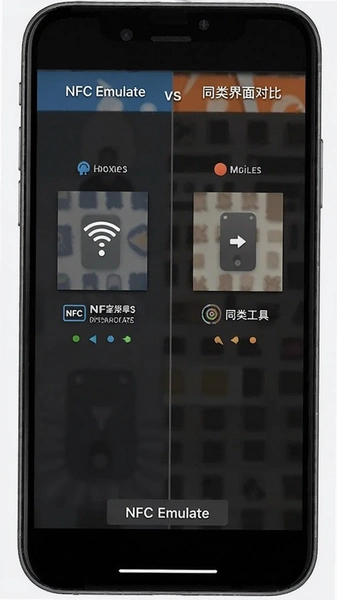 NFC Emulate ��ͬ�๤�߽���Ա�ͼ