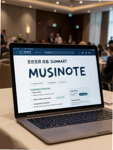 MUSINOTE会议总结页面预览图
