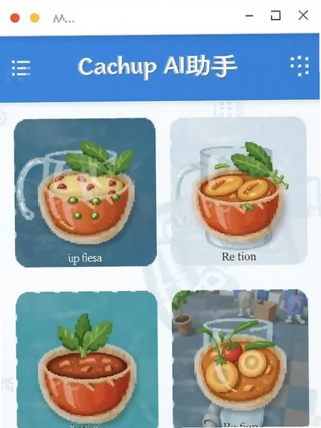 Cachup AI���ֽ����ͼ