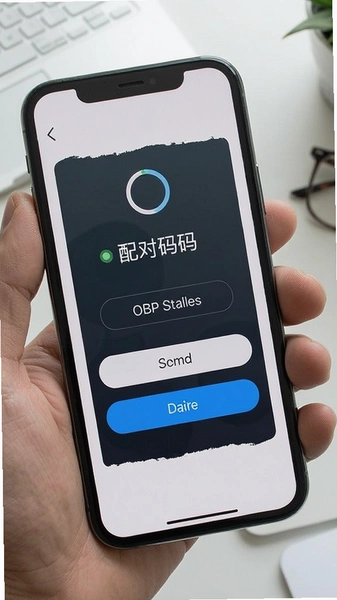 手机与手表配对码输入界面