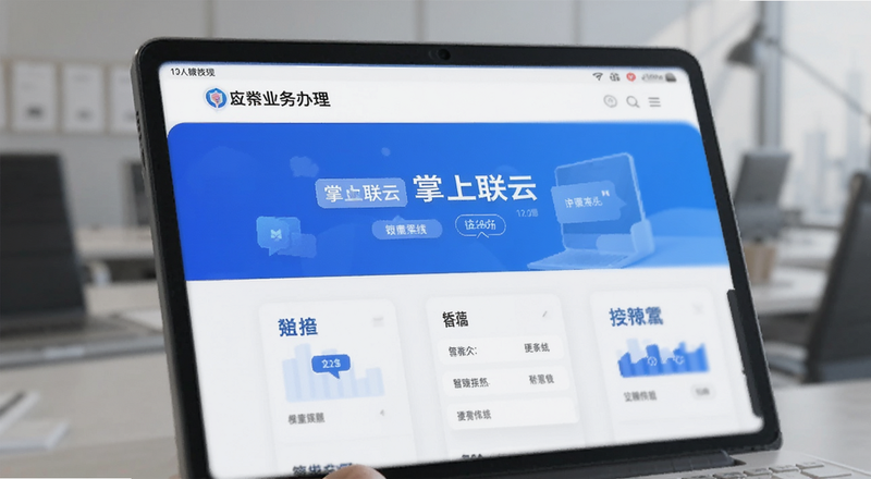 掌上联云业务办理页面