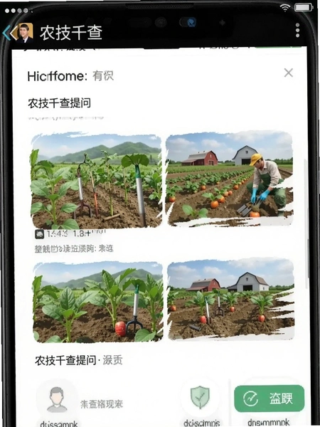 农技千查提问界面截图