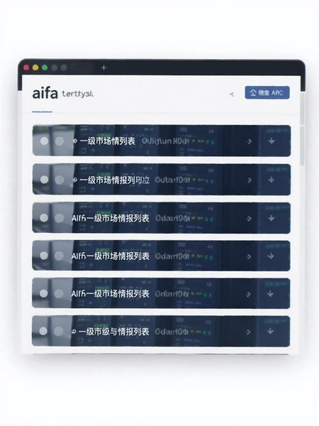 Aifaһ���г��鱨�б�ҳ��Ԥ��ͼ