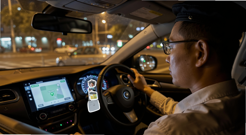 代驾司机夜间查看接单助手界面预览图