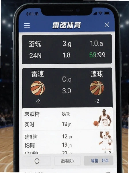 雷速体育篮球比分实时看界面预览图