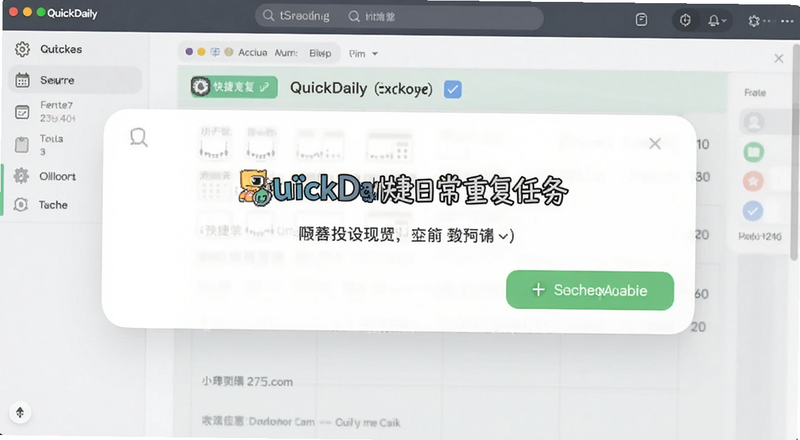 QuickDaily����ճ��ظ���������Ԥ��ͼ