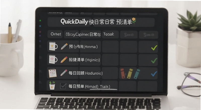 QuickDaily����ճ�ÿ���嵥�ع�Ԥ��ͼ