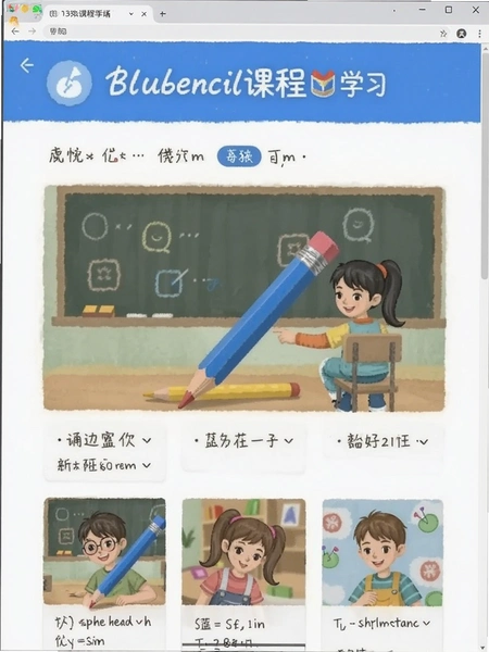 ��Ǧ�ʿγ�ѧϰҳ���ͼ