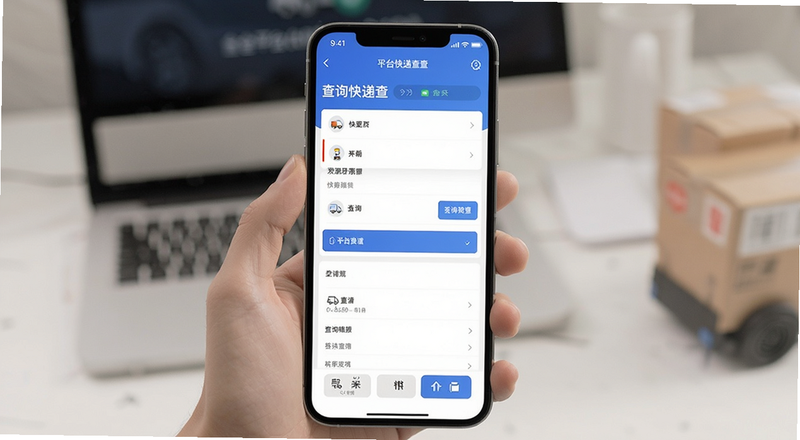 全平台快递查查手机端查询界面预览图