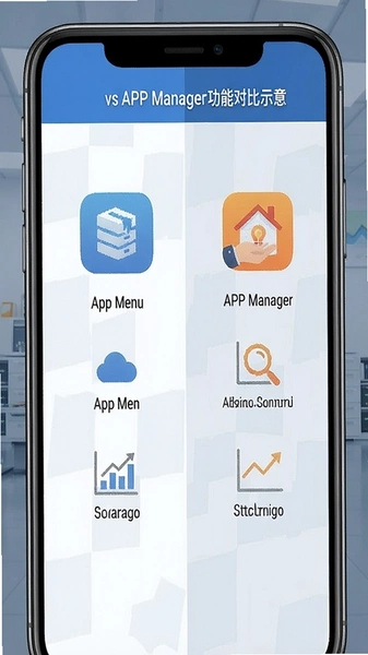App Menu��APP Manager���ܶԱ�ʾ��