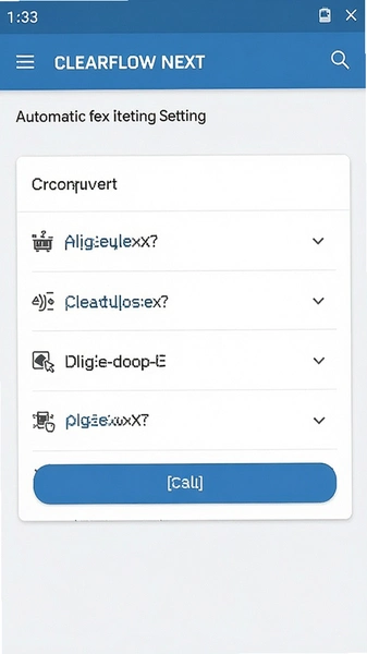 ClearFlow Next �Զ���������ҳ���ͼ
