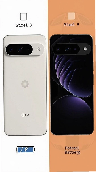 Pixel 8 �� Pixel 9 ������ݽ���Ա�