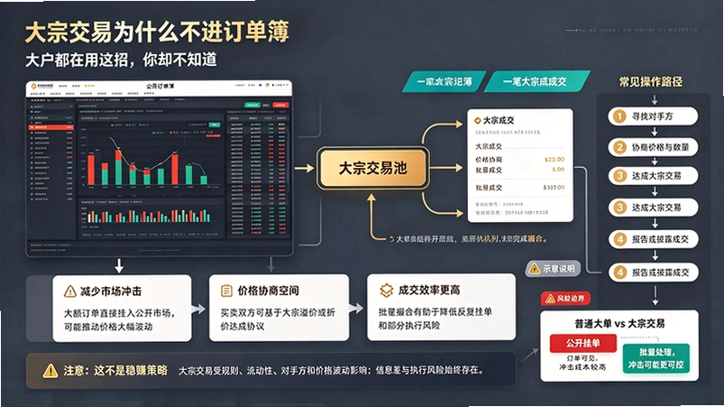 大宗交易为什么不进订单簿-大户都在用这招你却不知道截图 大宗交易为什么不进订单簿-大户都在用这招你却不知道截图