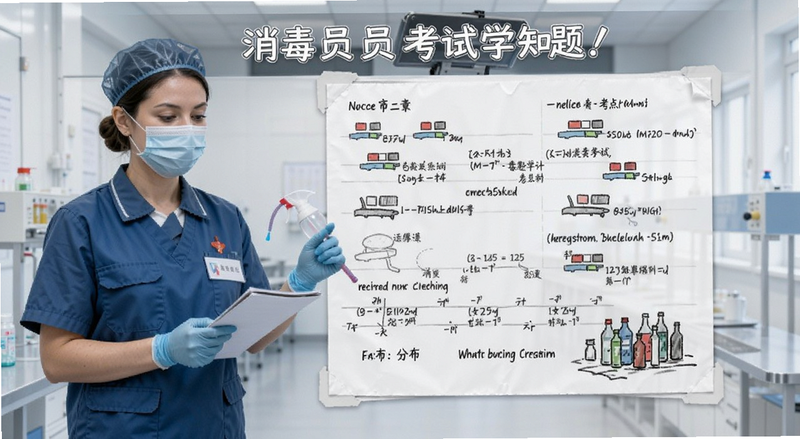 消毒员考试学知题章节考点分布预览图