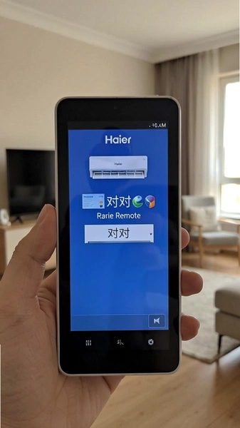 Haier Remote空调配对界面