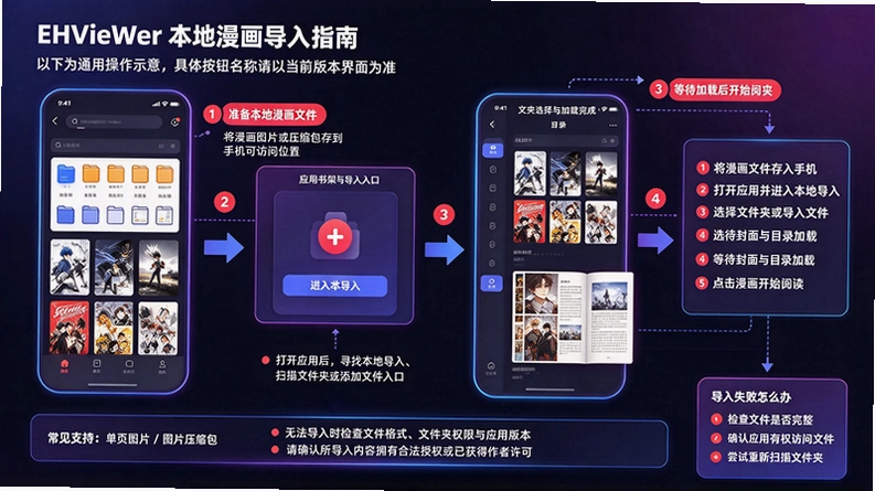 EHVieWer怎么用 ehviewer怎么导入本地漫画 EHviewer怎么下载漫画截图 EHVieWer怎么用 ehviewer怎么导入本地漫画 EHviewer怎么下载漫画截图