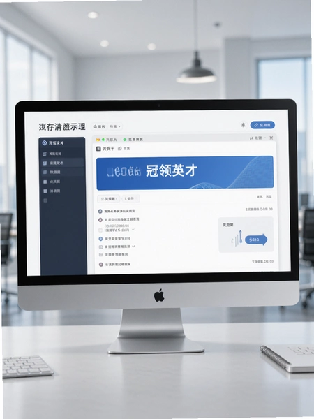冠领英才设置页面缓存清理示意预览图