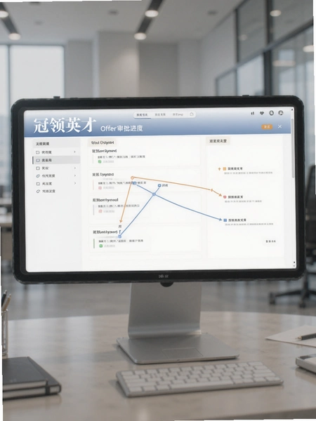 冠领英才Offer审批进度页面预览图