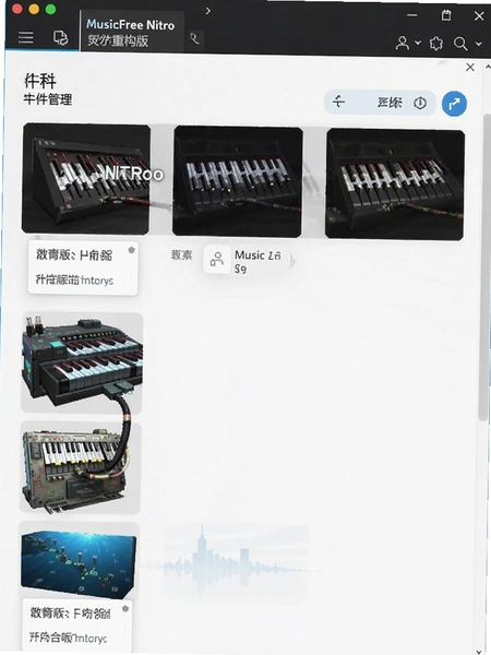 MusicFree Nitro�ع��� ������������ͼ