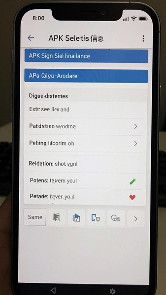 APKǩ��У����Ϣ����