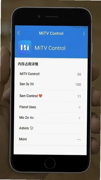 MiTV ControlӦ���ڴ�ռ������ҳ