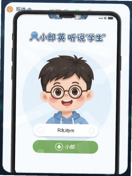 小郎英语听说学生登录界面
