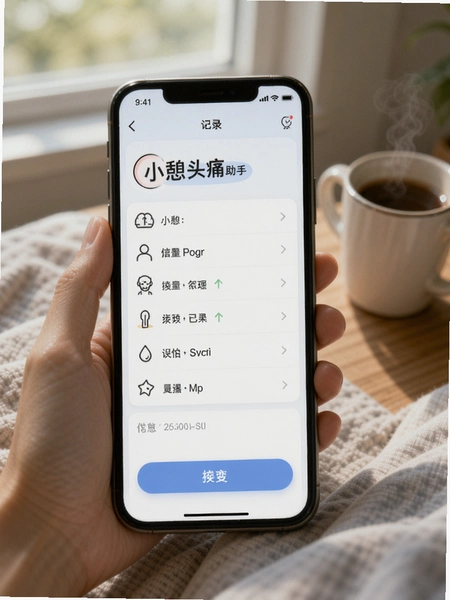 小憩头痛陪伴助手记录界面
